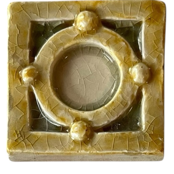 Ceramic tile refrigerator magnets - set of 4 - Picture 7 of 7